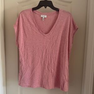 Jessica Simpson Soft Pink V-Neck Tee